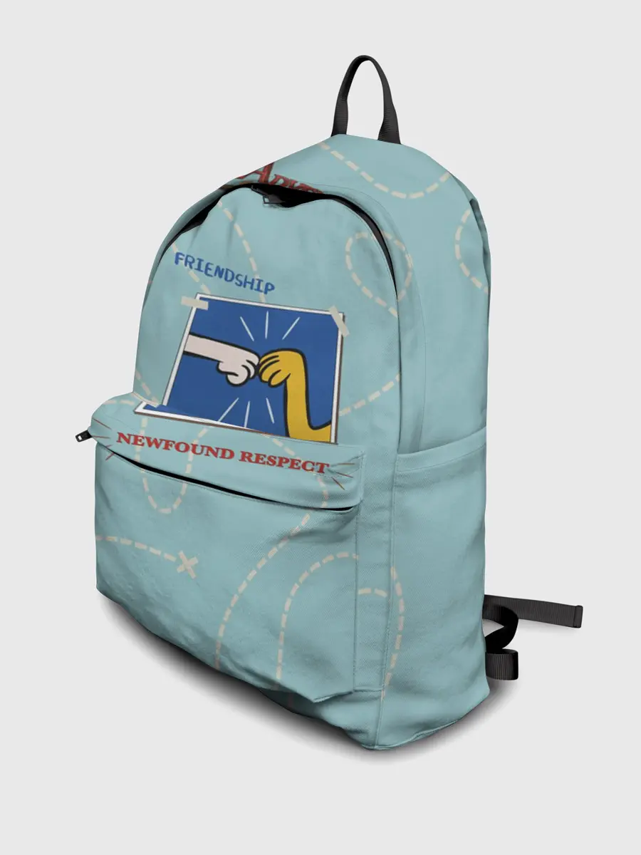 Рюкзак джинсовый / Friendship. Adventure time