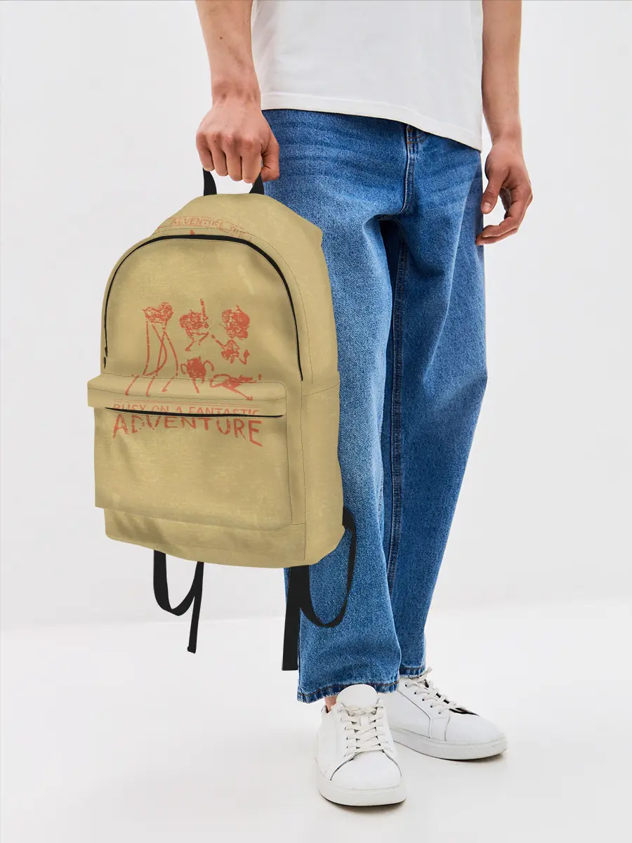 Рюкзак джинсовый / Busy on a fantastic adventure