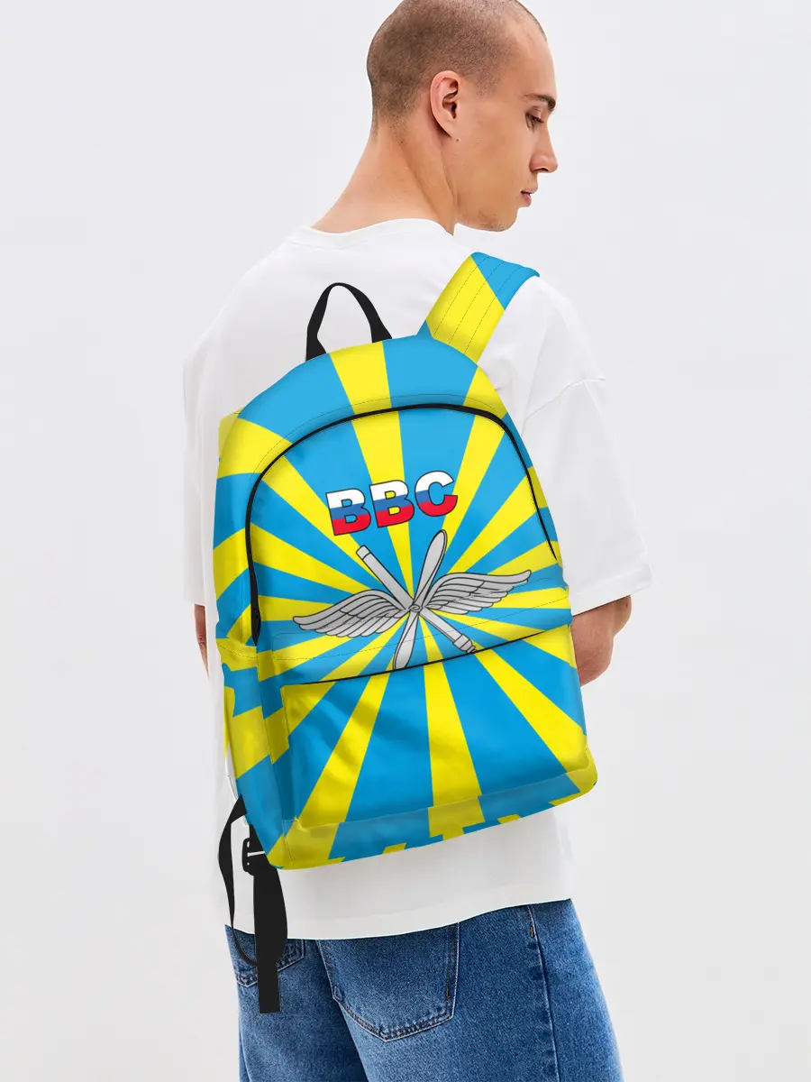 Рюкзак джинсовый / Флаг ВВС