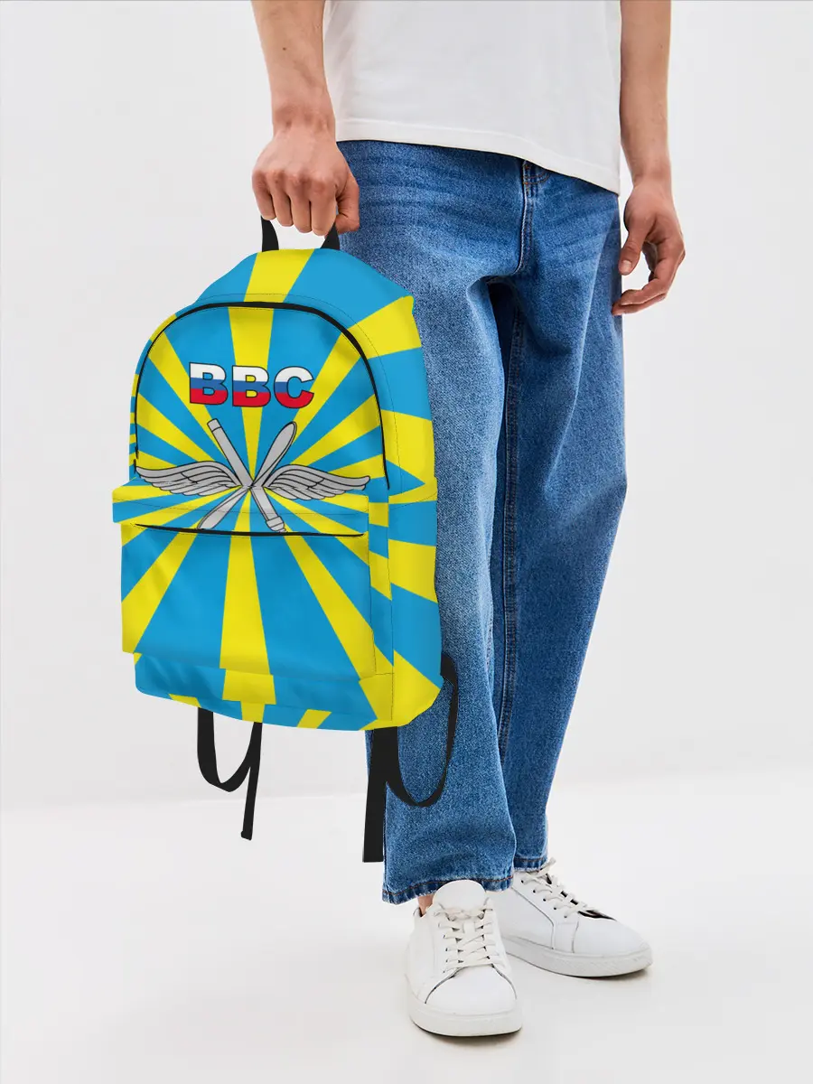 Рюкзак джинсовый / Флаг ВВС