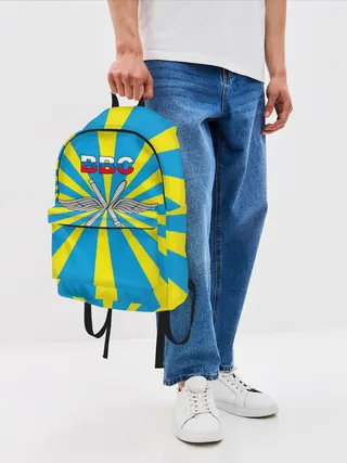 Рюкзак джинсовый / Флаг ВВС