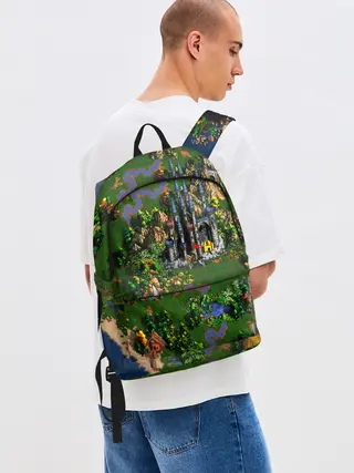 Рюкзак джинсовый / Heroes of Might and Magic