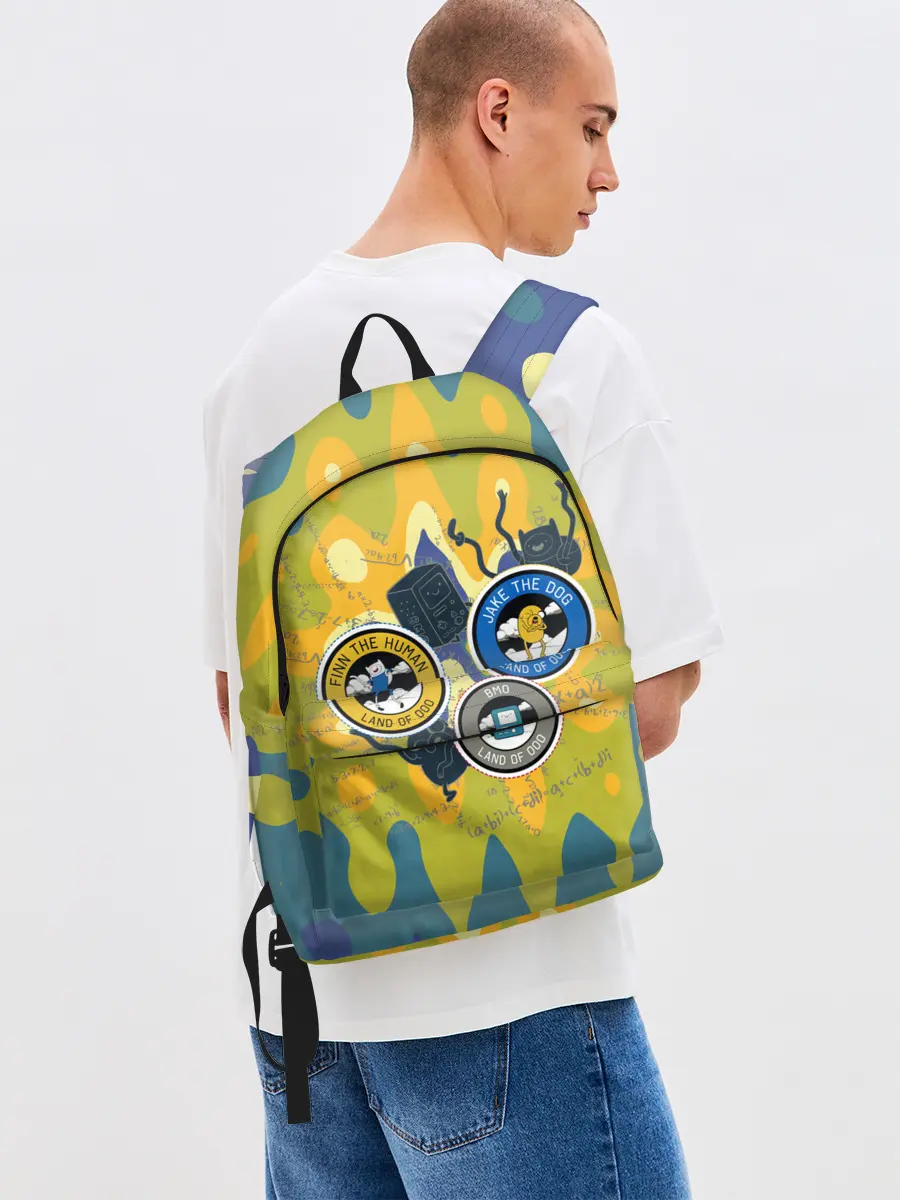 Рюкзак джинсовый / Время приключений