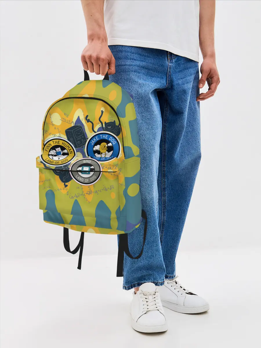 Рюкзак джинсовый / Время приключений