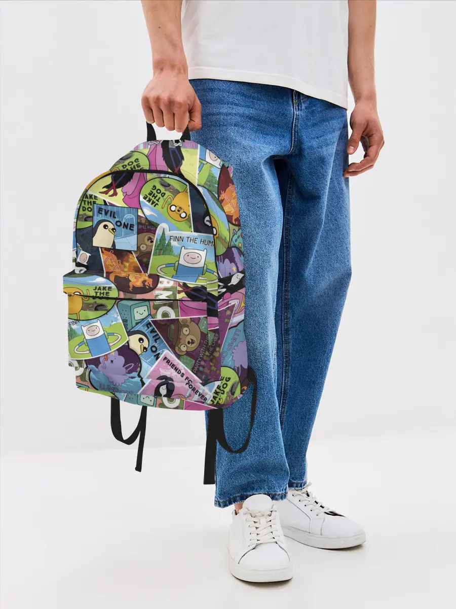 Рюкзак джинсовый / Время Приключений