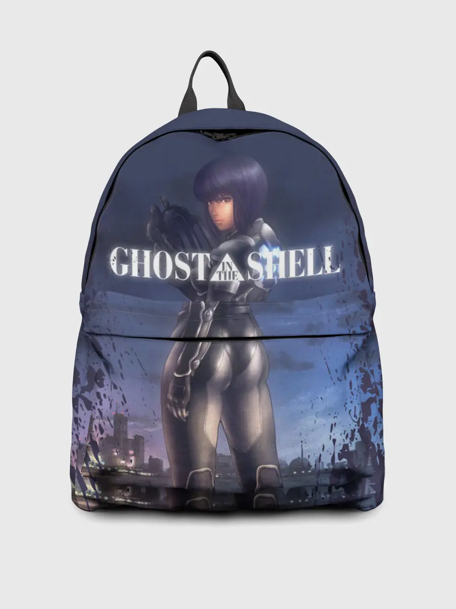 Рюкзак джинсовый / Призрак в доспехах