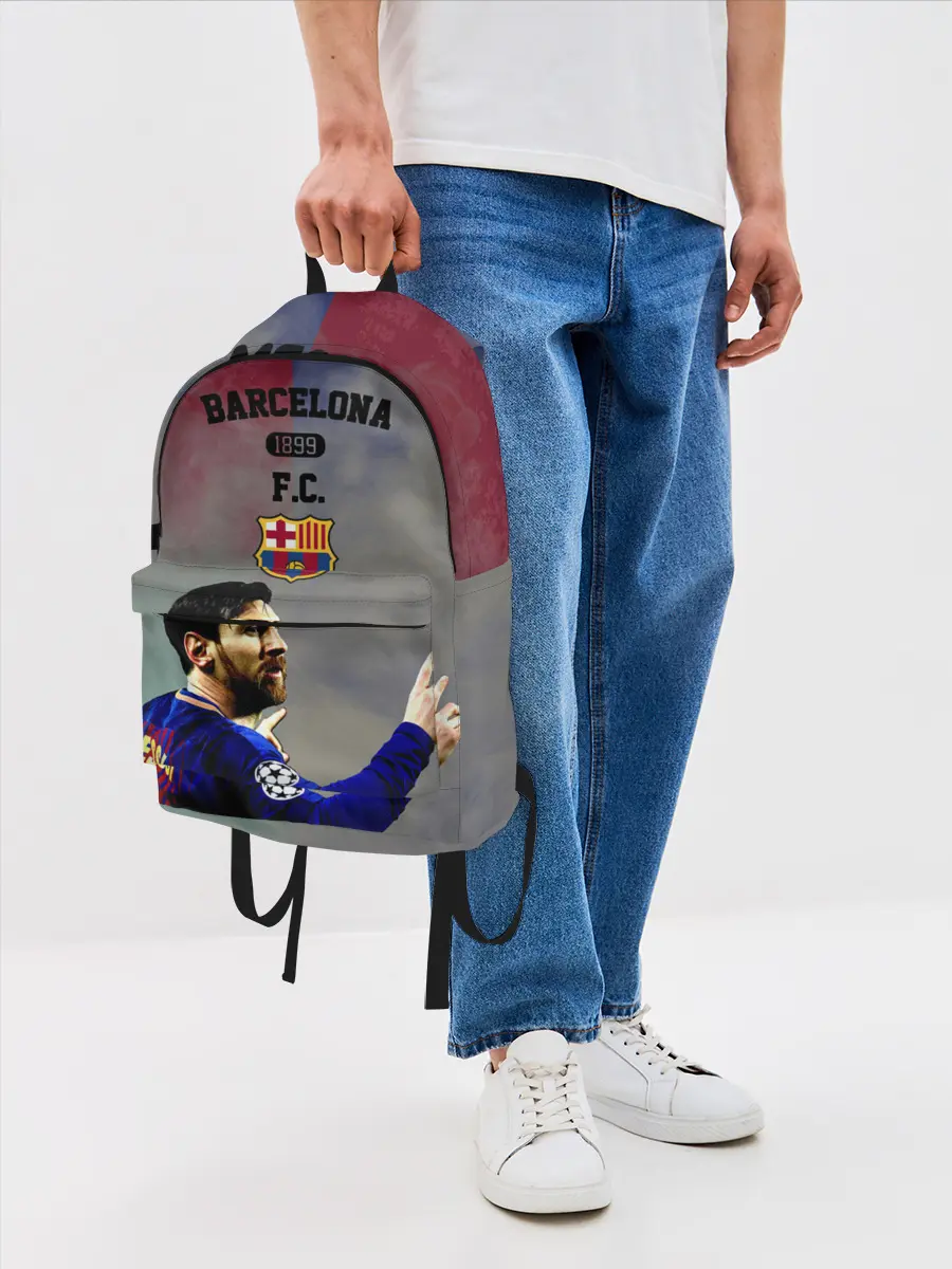 Рюкзак джинсовый / Messi