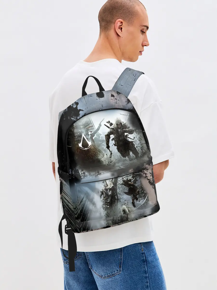 Рюкзак джинсовый / Assassin’s Creed