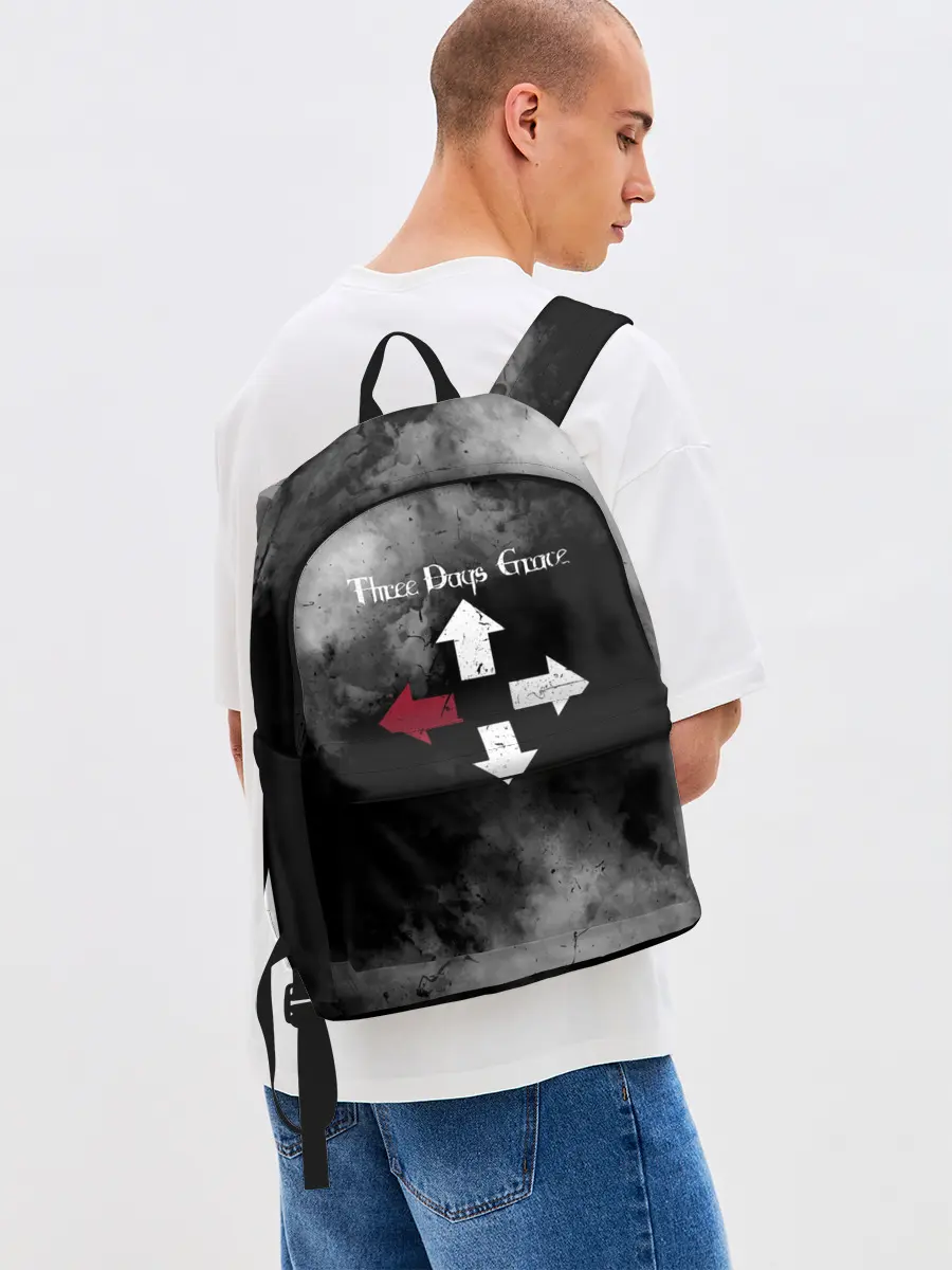 Рюкзак джинсовый / Three Days Grace