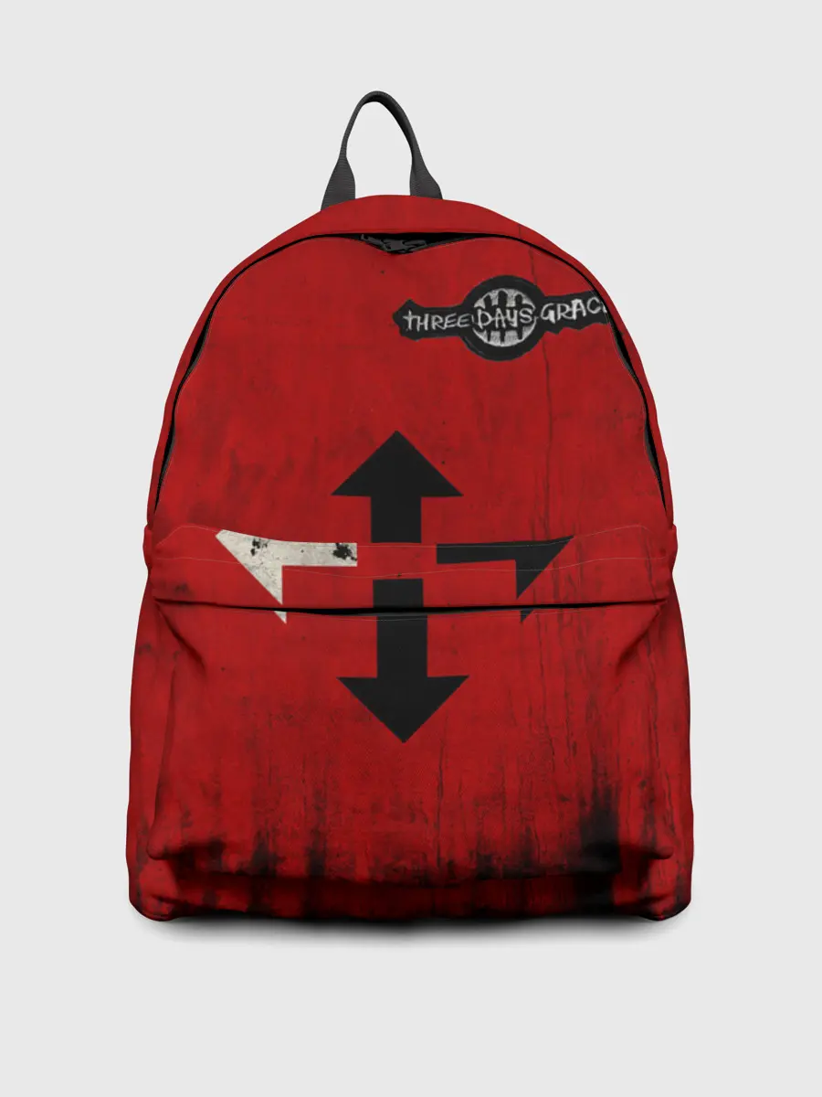 Рюкзак джинсовый / THREE DAYS GRACE RED