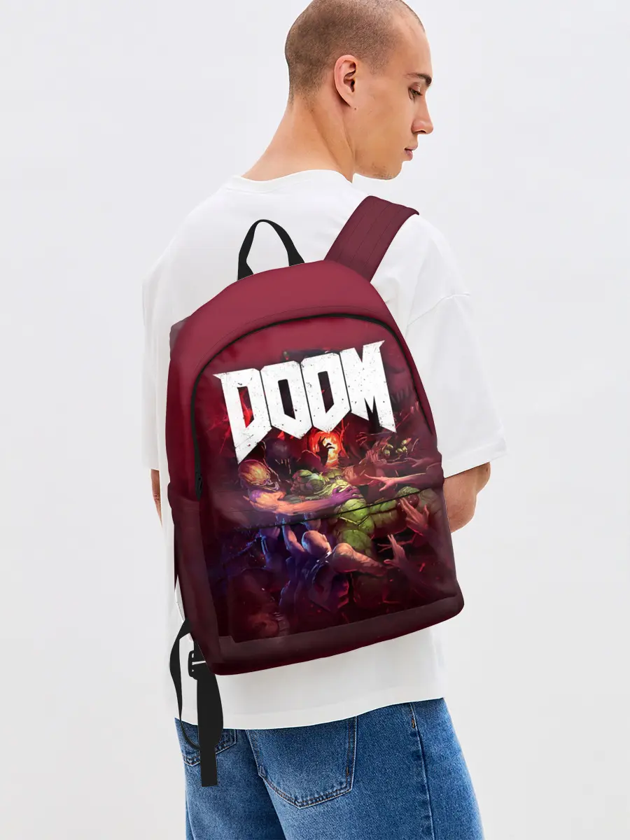 Рюкзак джинсовый / Doom