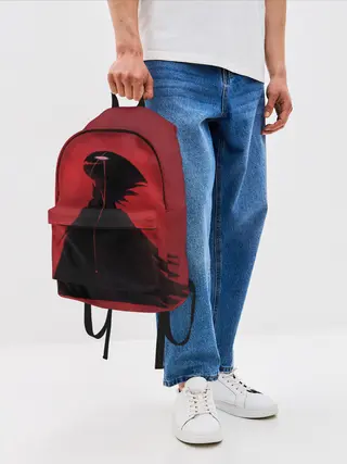 Рюкзак джинсовый / Hollow Knight