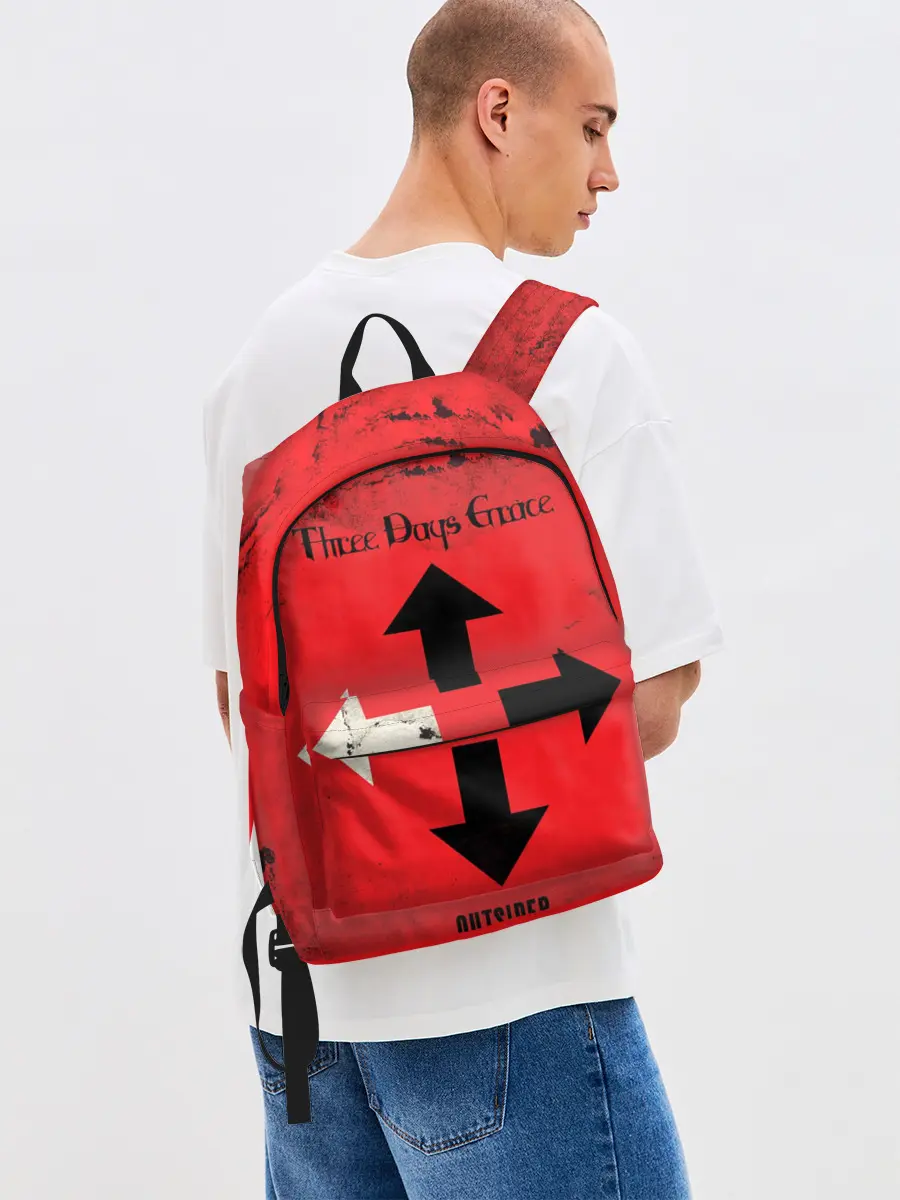 Рюкзак джинсовый / Three Days Grace