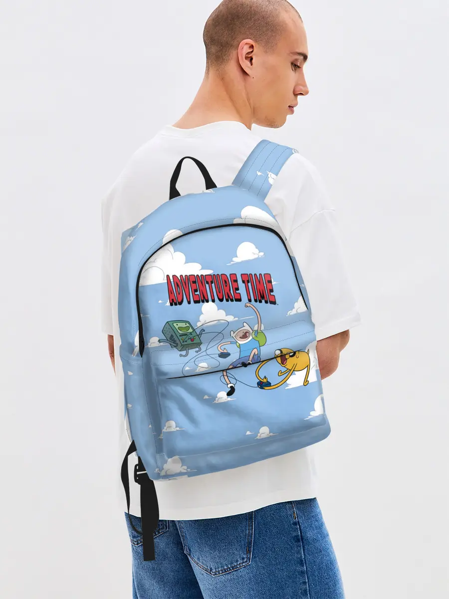 Рюкзак джинсовый / Время Приключений