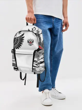 Рюкзак джинсовый / Камуфляж Россия