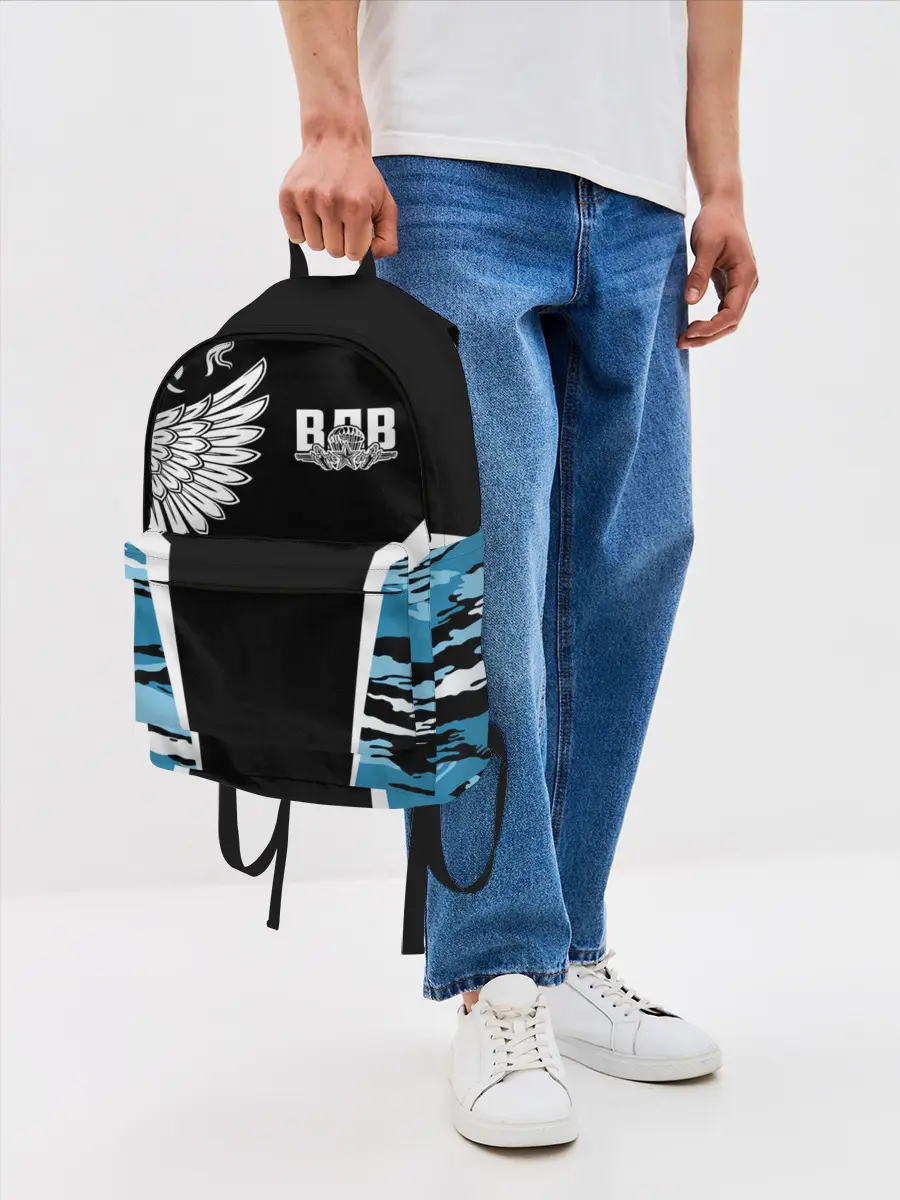 Рюкзак джинсовый / Камуфляж ВДВ