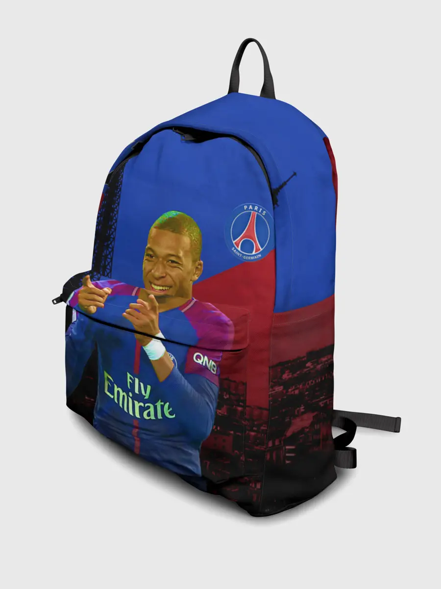 Рюкзак джинсовый / Мбапе