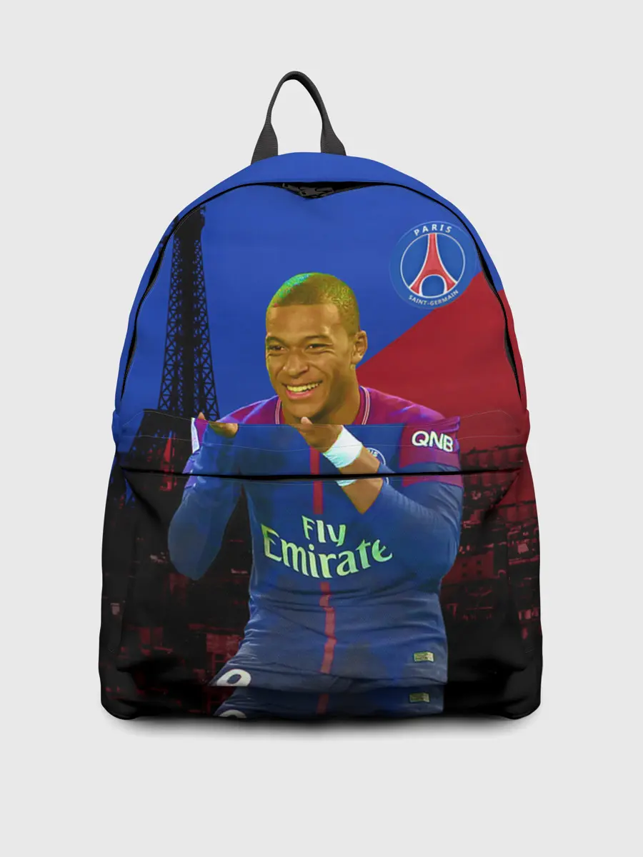 Рюкзак джинсовый / Мбапе