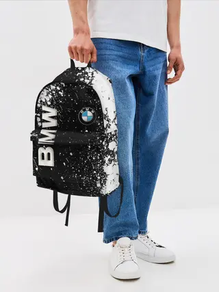 Рюкзак джинсовый / BMW