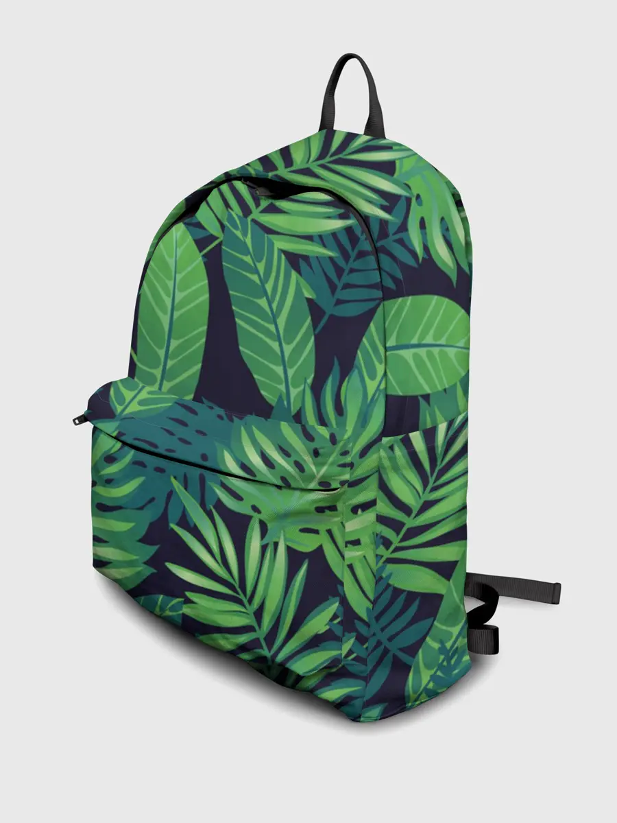 Рюкзак джинсовый / Тропики