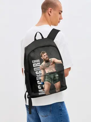 Рюкзак джинсовый / Конор МакГрегор