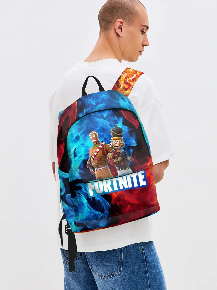 Рюкзак джинсовый / Фортнайт