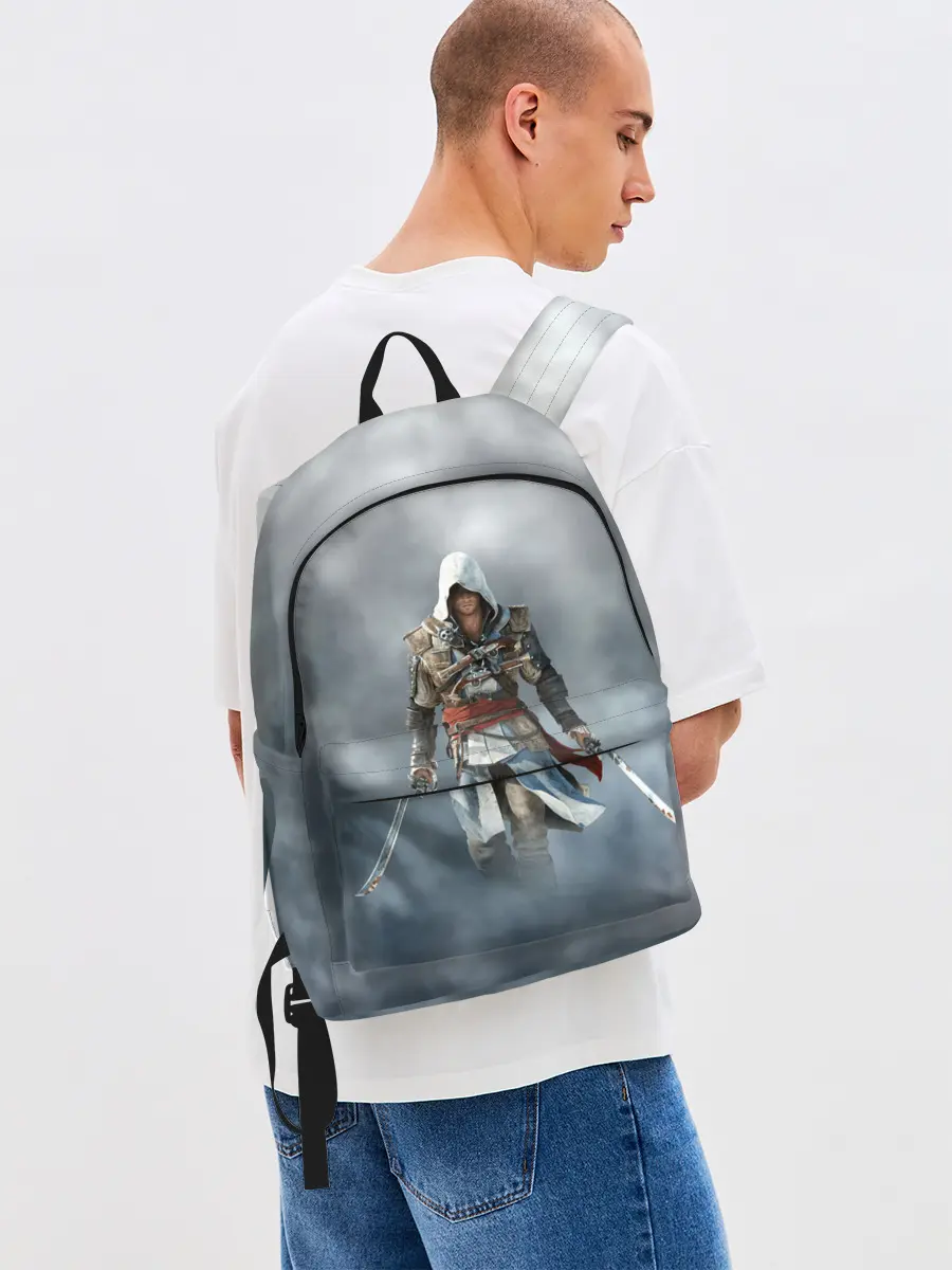 Рюкзак джинсовый / ASSASSINS CREED.