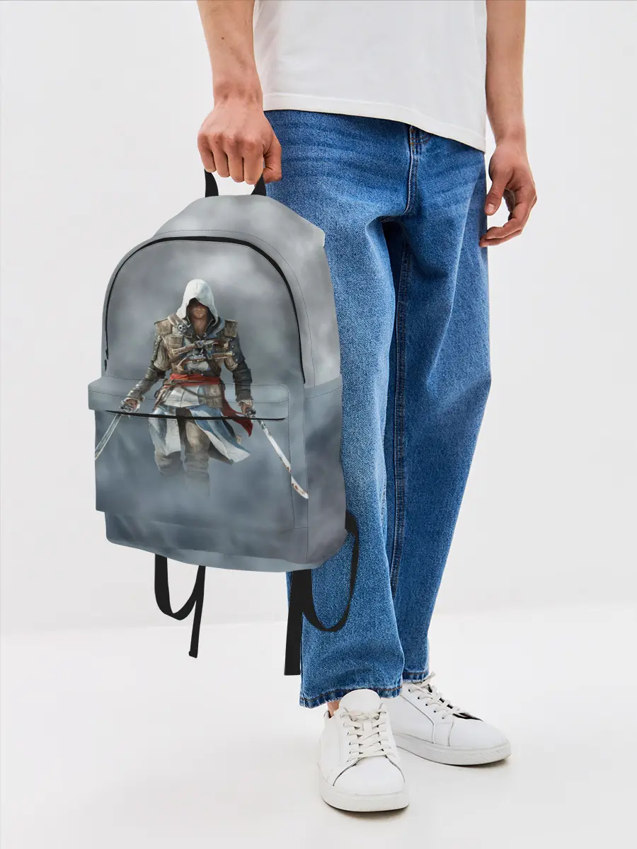 Рюкзак джинсовый / ASSASSINS CREED.