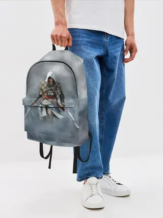 Рюкзак джинсовый / ASSASSINS CREED.