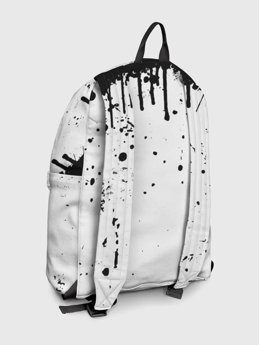 Рюкзак джинсовый / АХЕГАО с подтёками