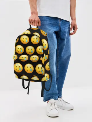 Рюкзак джинсовый / New Emoji