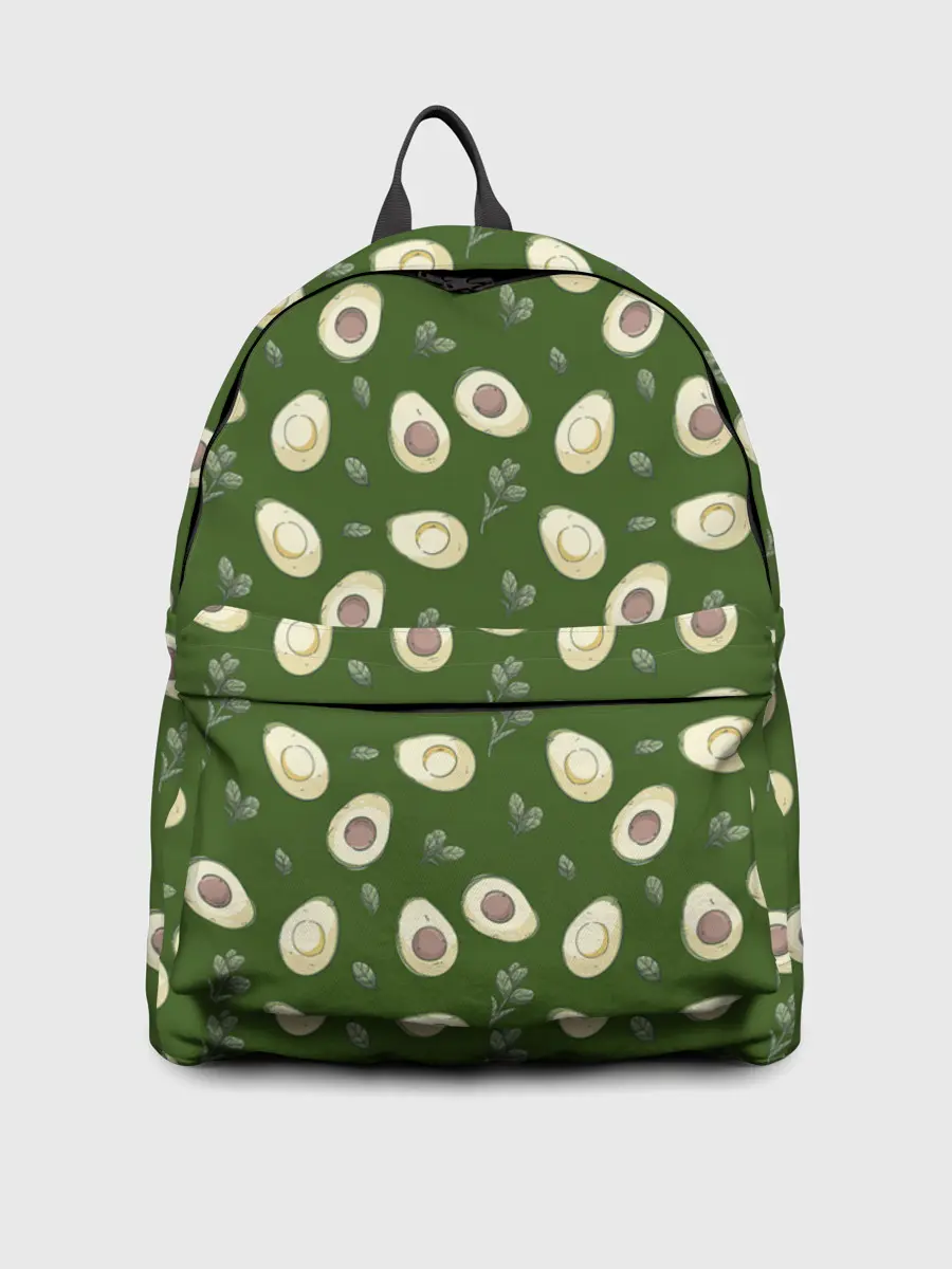 Рюкзак джинсовый / АВОКАДО