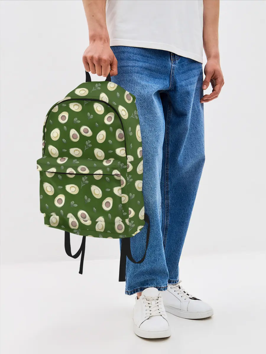 Рюкзак джинсовый / АВОКАДО
