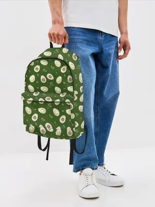 Рюкзак джинсовый / АВОКАДО