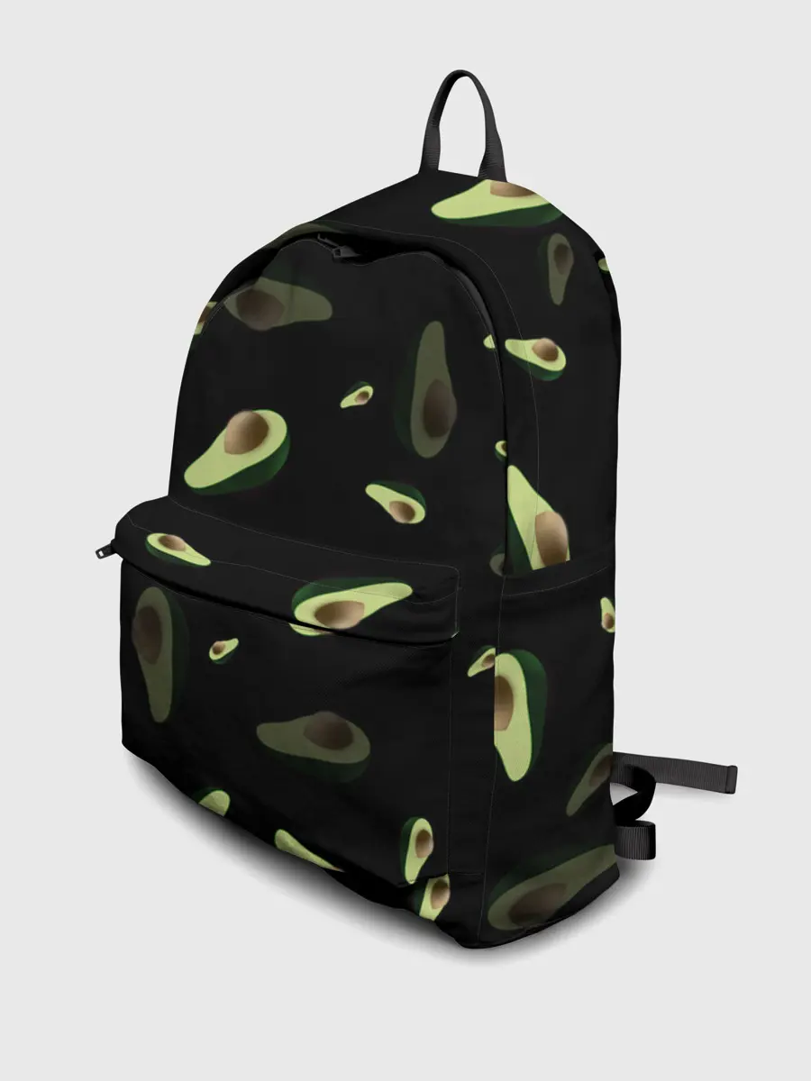 Рюкзак джинсовый / Авокадо