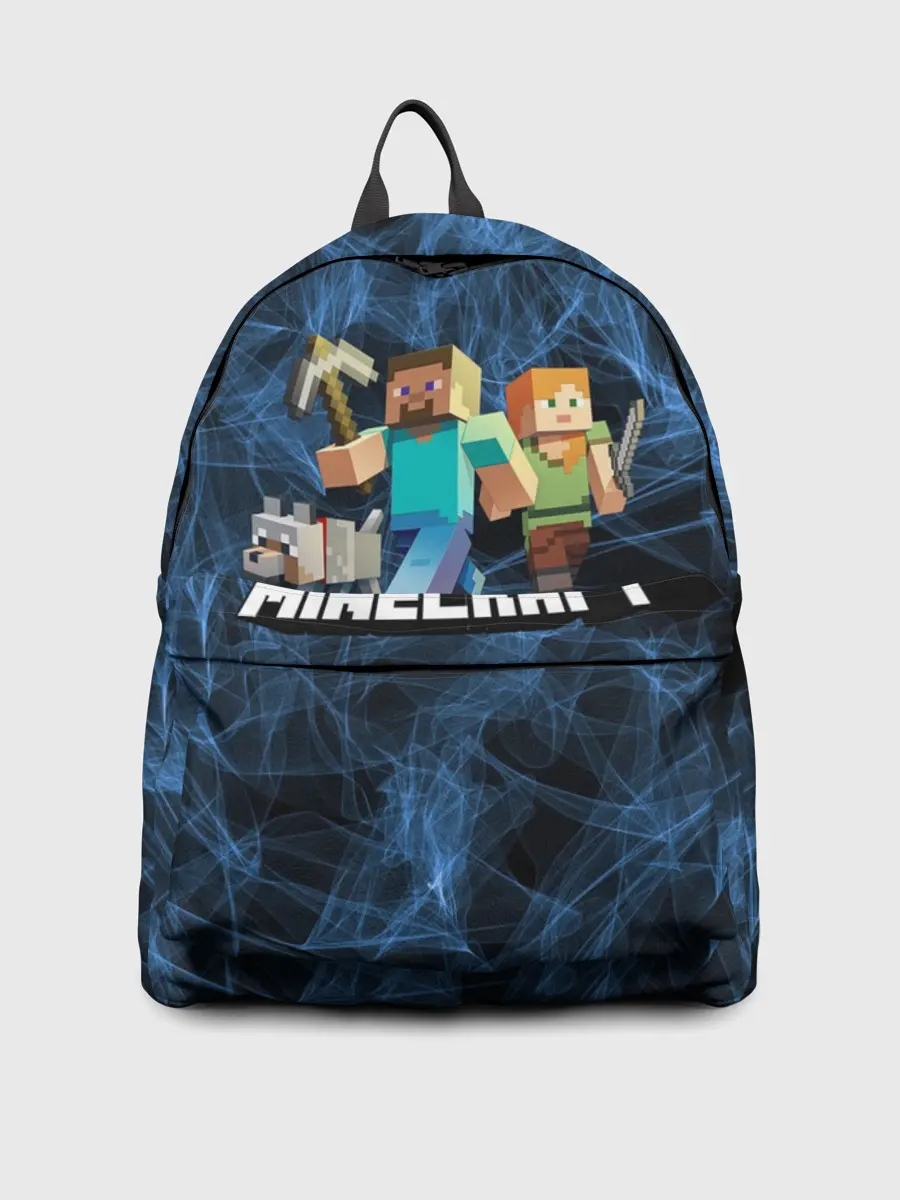 Рюкзак джинсовый / Minecraft / Майнкрафт