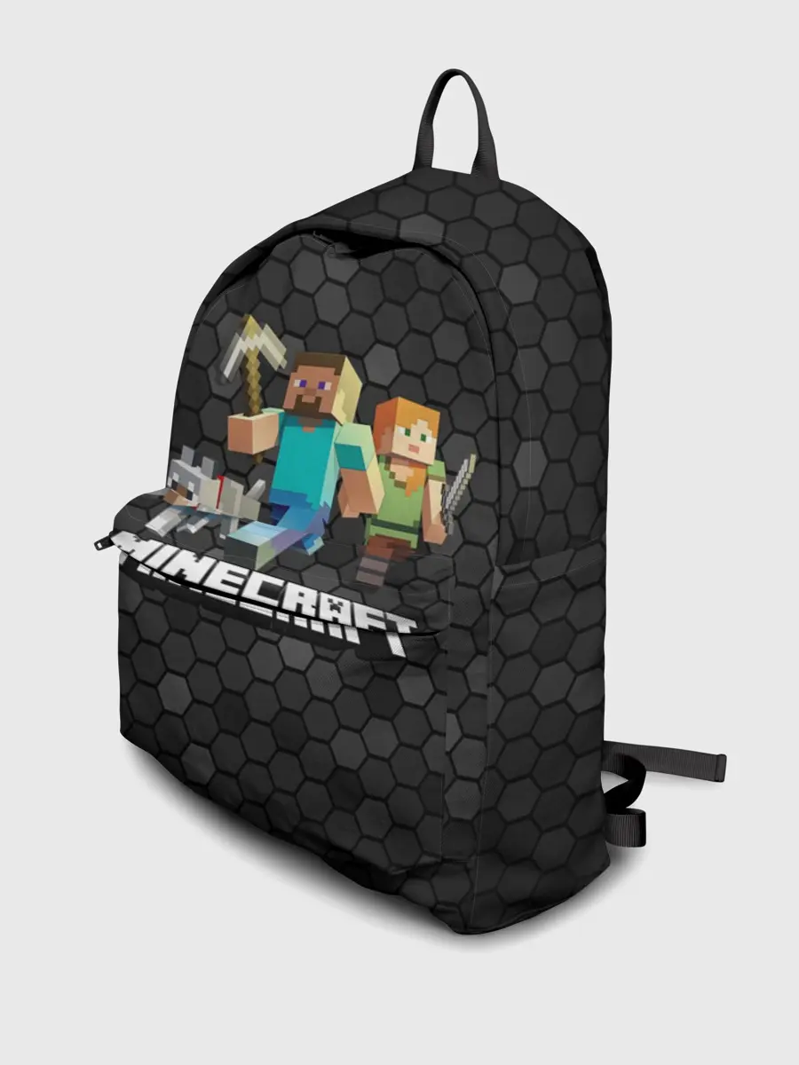 Рюкзак джинсовый / Minecraft / Майнкрафт