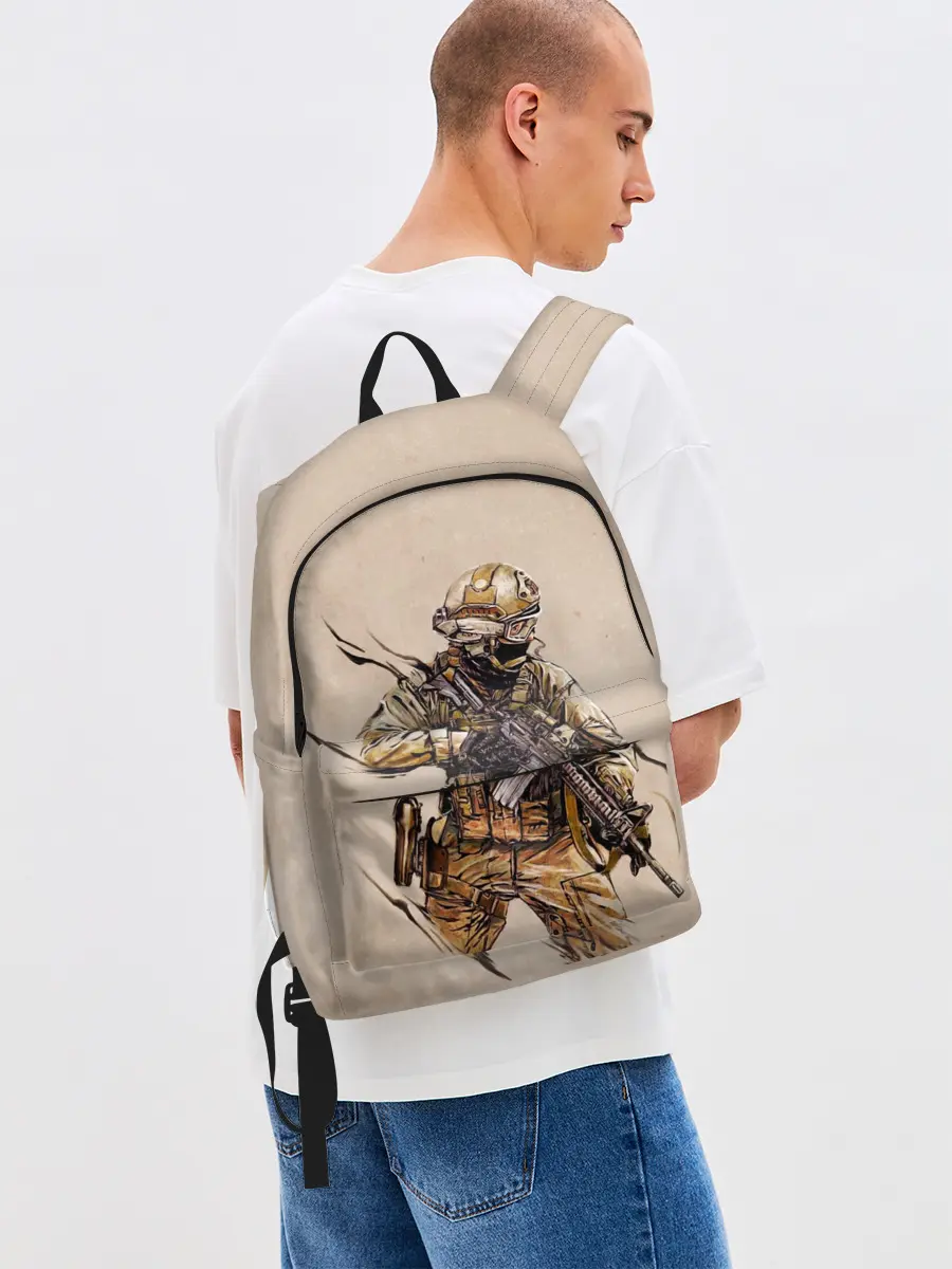 Рюкзак джинсовый / Военный