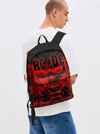 Рюкзак джинсовый / AC/DC