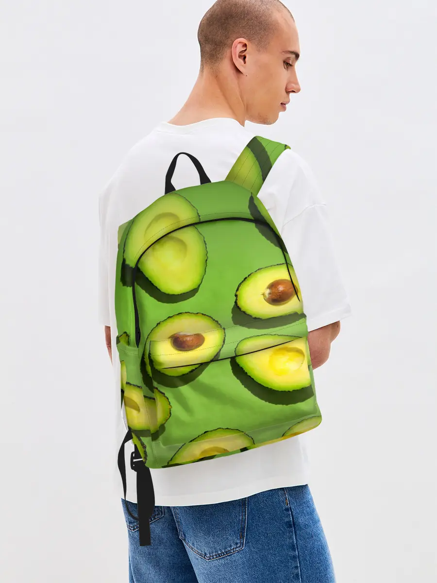 Рюкзак джинсовый / АВАКАДО ПАТТЕРН.