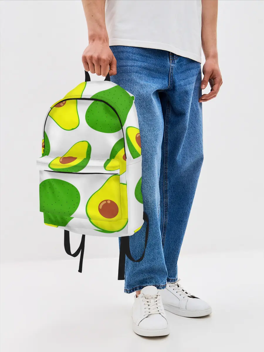 Рюкзак джинсовый / АВОКАДО