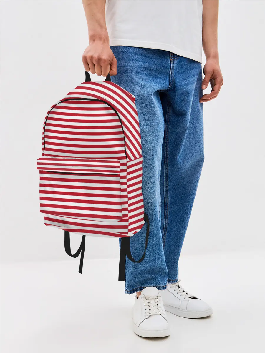 Рюкзак джинсовый / Тельняшка Внутренних Войск