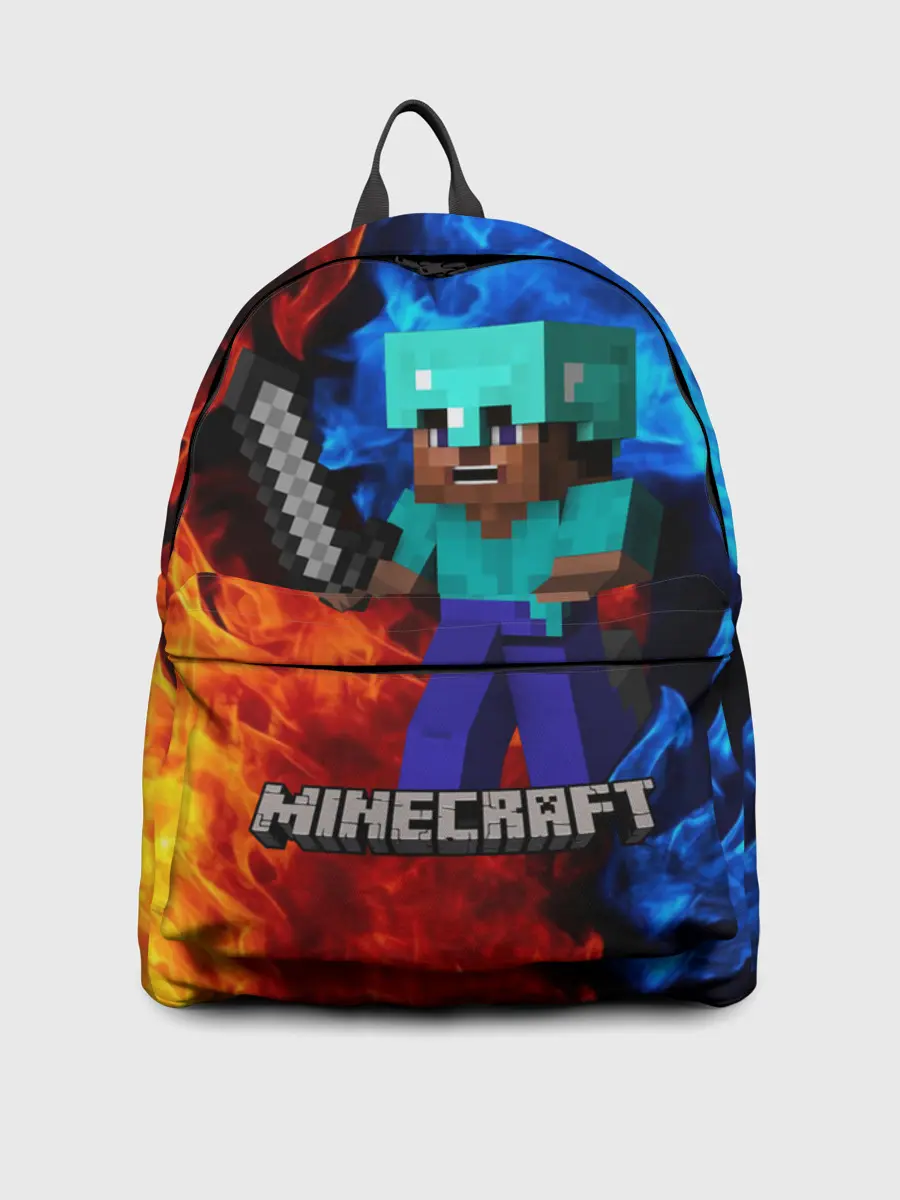 Рюкзак джинсовый / MINECRAFT