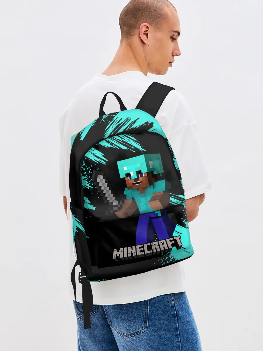 Рюкзак джинсовый / MINECRAFT