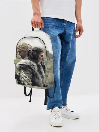 Рюкзак джинсовый / Ведьмак