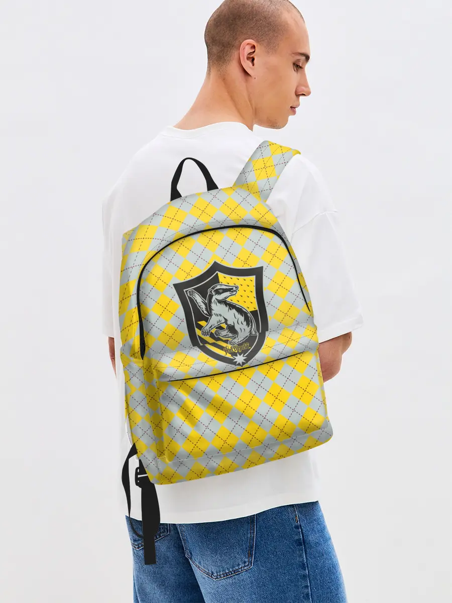 Рюкзак джинсовый / Coat of Hufflepuff