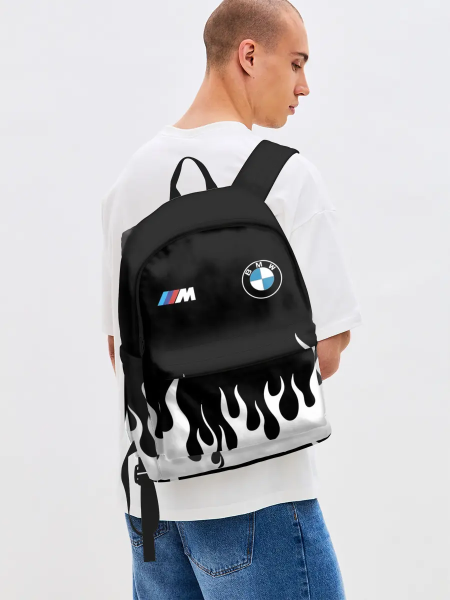 Рюкзак джинсовый / BMW / БМВ