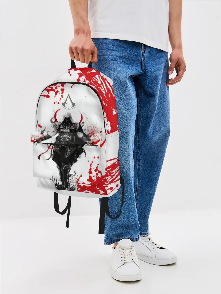 Рюкзак джинсовый / Assassins Creed