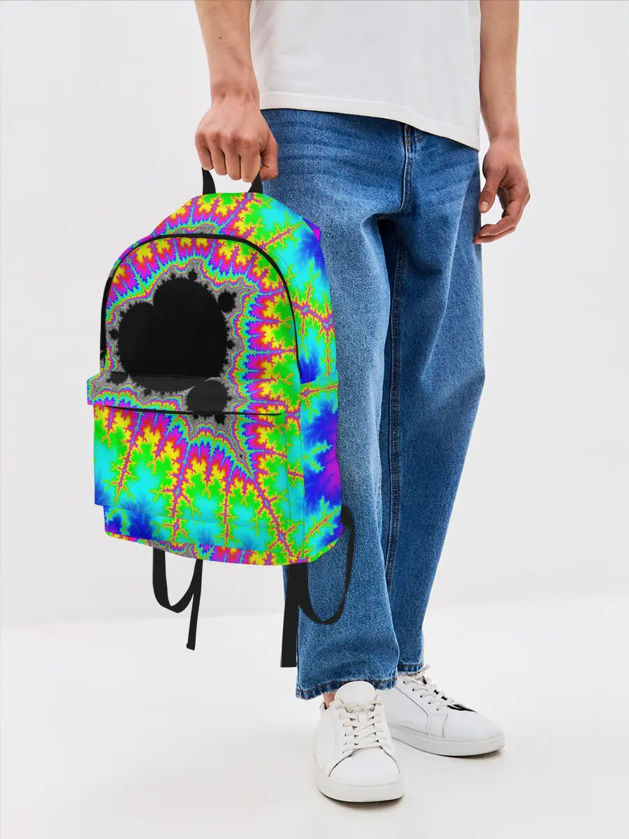 Рюкзак джинсовый / NEON PSY