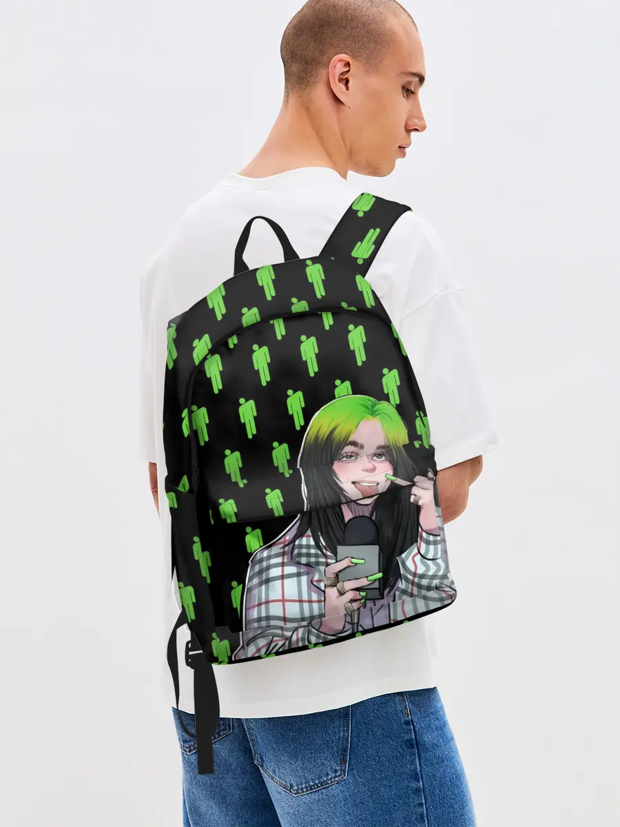 Рюкзак джинсовый / Billie Eilish